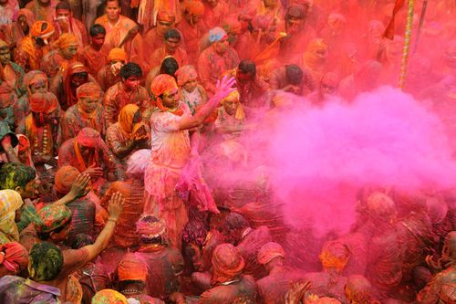 Holi Fête Inde