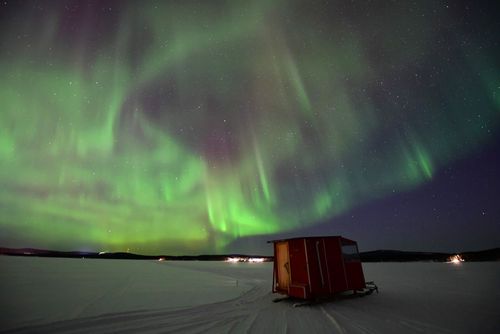 Inari Lake Mobile Cabin
