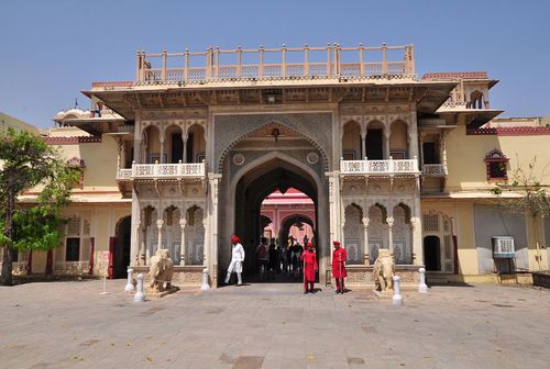 Inde Rajasthan Jaipur City Palace