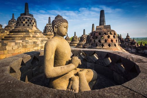 Indonésie Java Borobudur