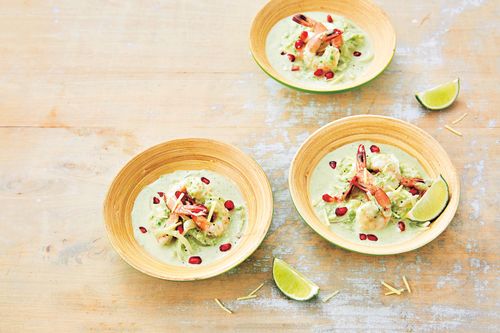 Jheenga Nariyal Gambas a la Noix de Coco