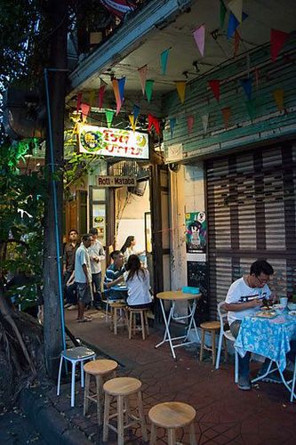 Thaïlande Bangkok RestaurantPhra Athit Roti-Mataba