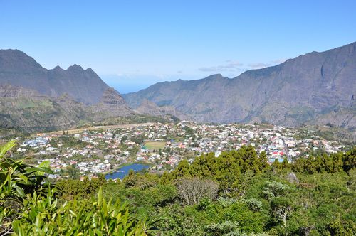 La Réunion Cilaos vue depuis la Roche Merveilleuse