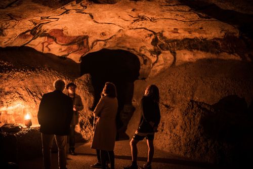 Lascaux II Salle des taureaux