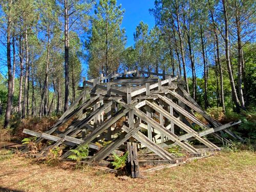 Lit transcendantal - Forêt d’Art Contemporain