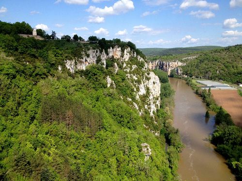 France Lot depuis Saint-Cirq-Lapopie