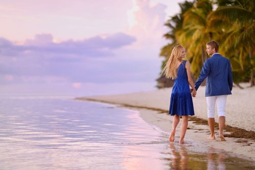 Lune de miel Maurice Couple