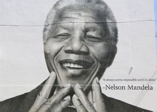 Mandela Grands Hommes Afrique Sud