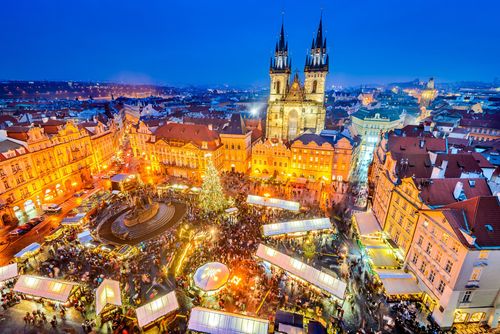 Marche de noel à Prague