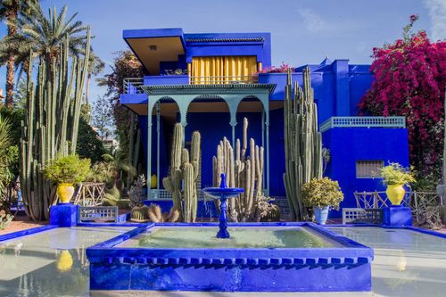 Maroc Marrakech Jardin Majorelle