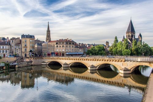 Metz Ville Fleuve