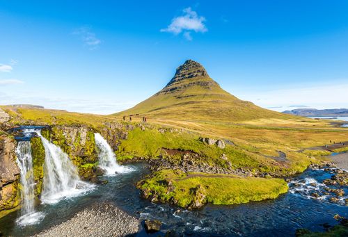 Montagne du Kirkjufell  - parc national Snæfellsjökull