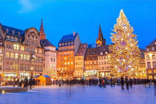 Alsace Strasbourg Marché de noël