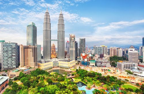 Petronas Twin Towers Kula Lumpur Malaisie