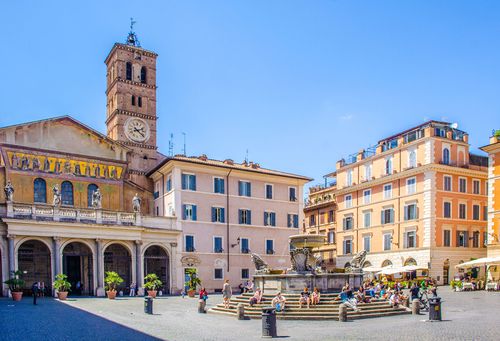 Piazza di Santa Maria - Basilique Sainte-Marie-du-Trastevere