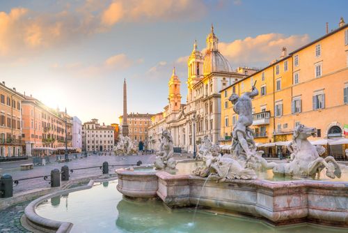 Piazza Navona Rome Italie