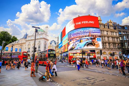 Picadilly Circus Place Londres