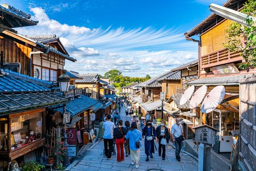Ruelle Ninenzaka à Kyoto