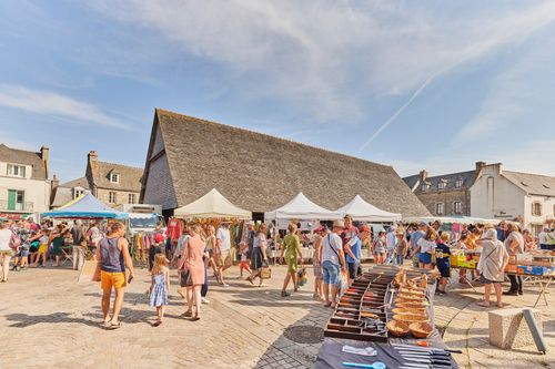 Une carte qui recense les marchés du Finistère