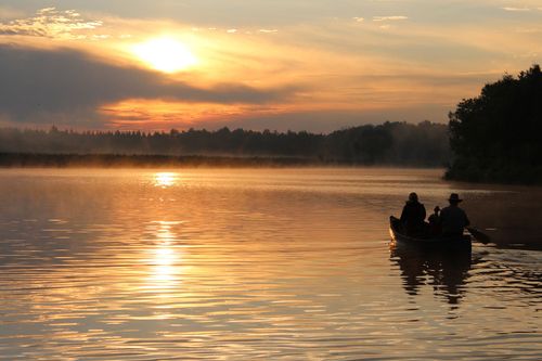 Québec Canoë Rivière Becancour