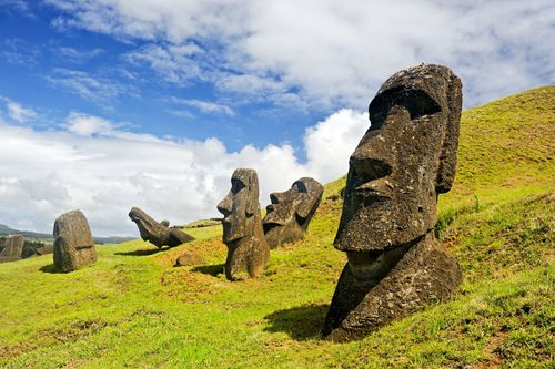 Île de Pâques Rano Raraku