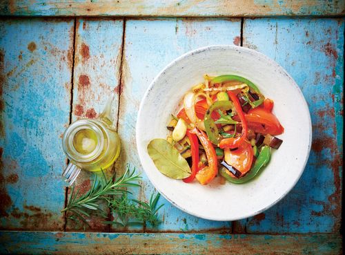 Ratatouille croquante