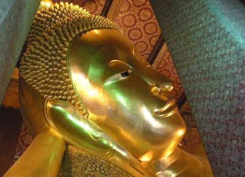 Thaïlande Bangkok Bouddha couché