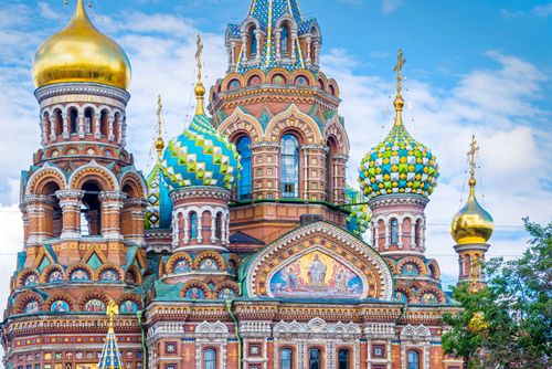Russie Saint Pétersbourg Cathédrale