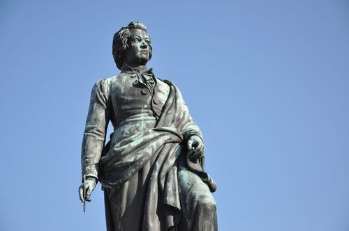 Salzbourg - Statue de Mozart