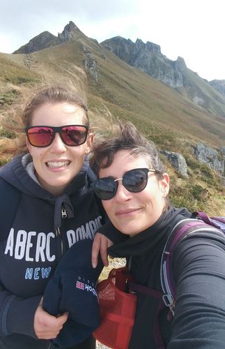 Sandra et Aurélie