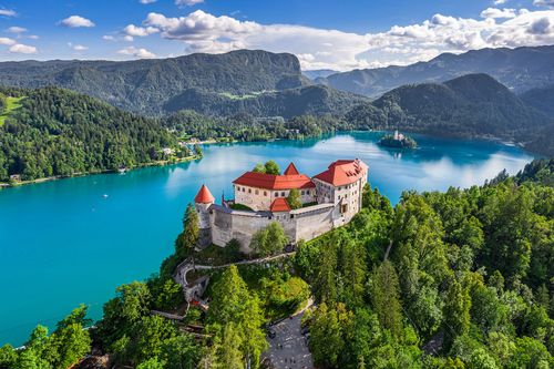 Slovénie Château de Bled