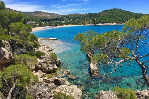 Spetses Plage Agii Anarghiri