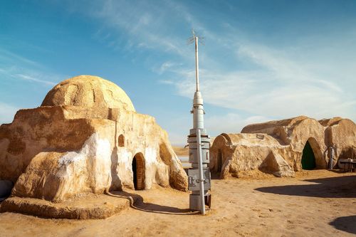 Lieu de tournage de "Mos Espa" en Tunisie