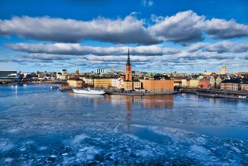 Stockholm en hiver