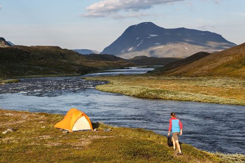 Suède Laponie Bivouac
