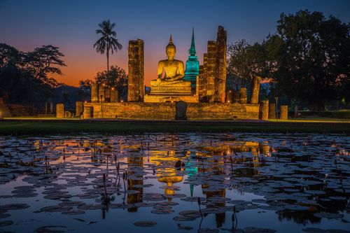 Thaïlande Sukhothai Wat Mahathat