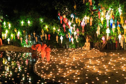 Thaïlande Chiang Mai Loy Krathong