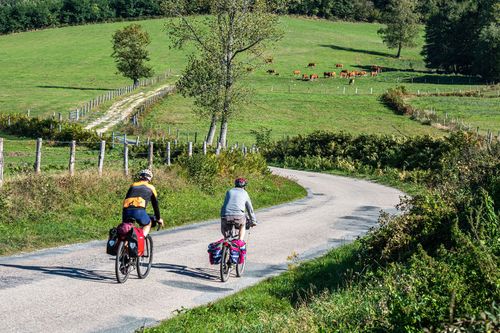 Vélo dans la Creuse