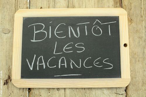 Ardoise vacances