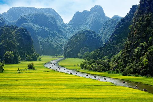 Vietnam Baie d'Along terrestre
