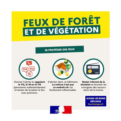 Feux de forêt : cet été encore, ayons les bons réflexes !