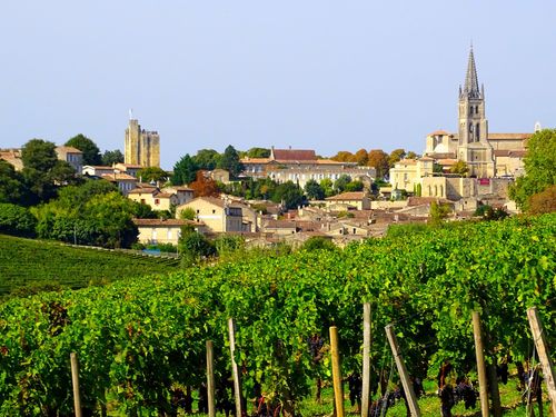 Village et vignes de Saint-Émilion