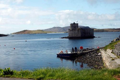 Kisimul Castle, Castlebay, île de Isle of Barra, Outer Hebrides