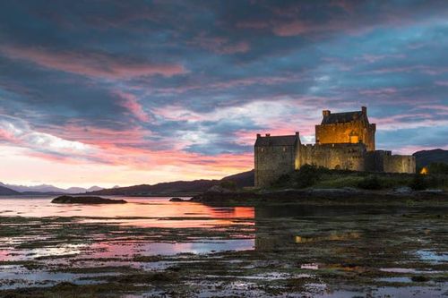 Eilean Donan Castle sur le Loch Duich à Dornie