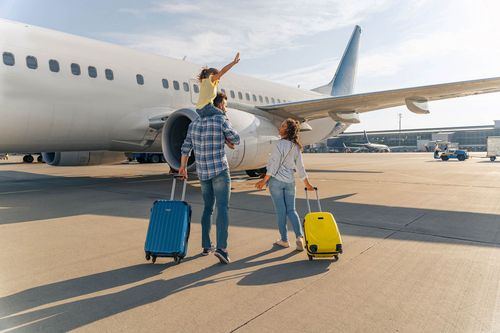 Voyage en avion