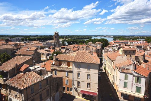 Vue sur Arles