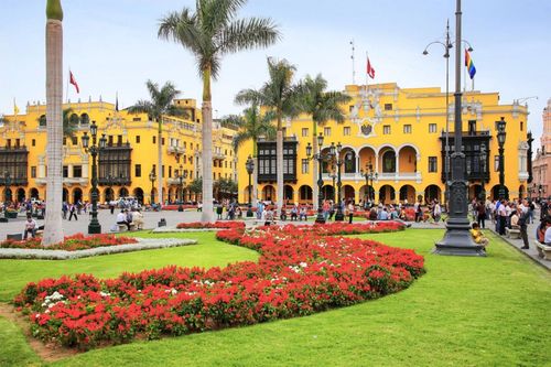 Lima plaza de armas
