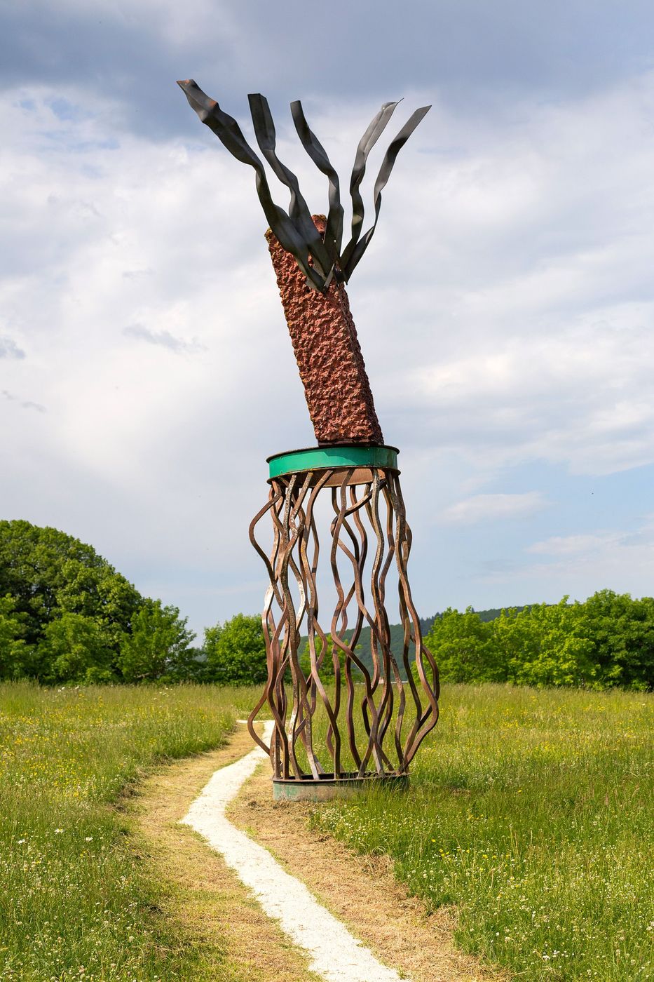 Œuvre d'art - île de Vassivière