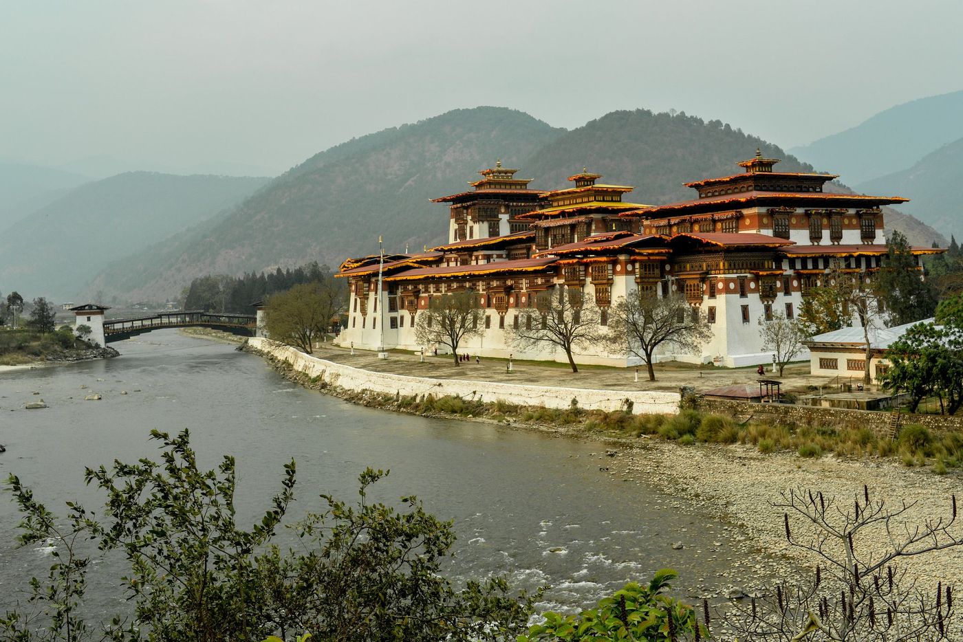 Bhoutan Dzong Punakha