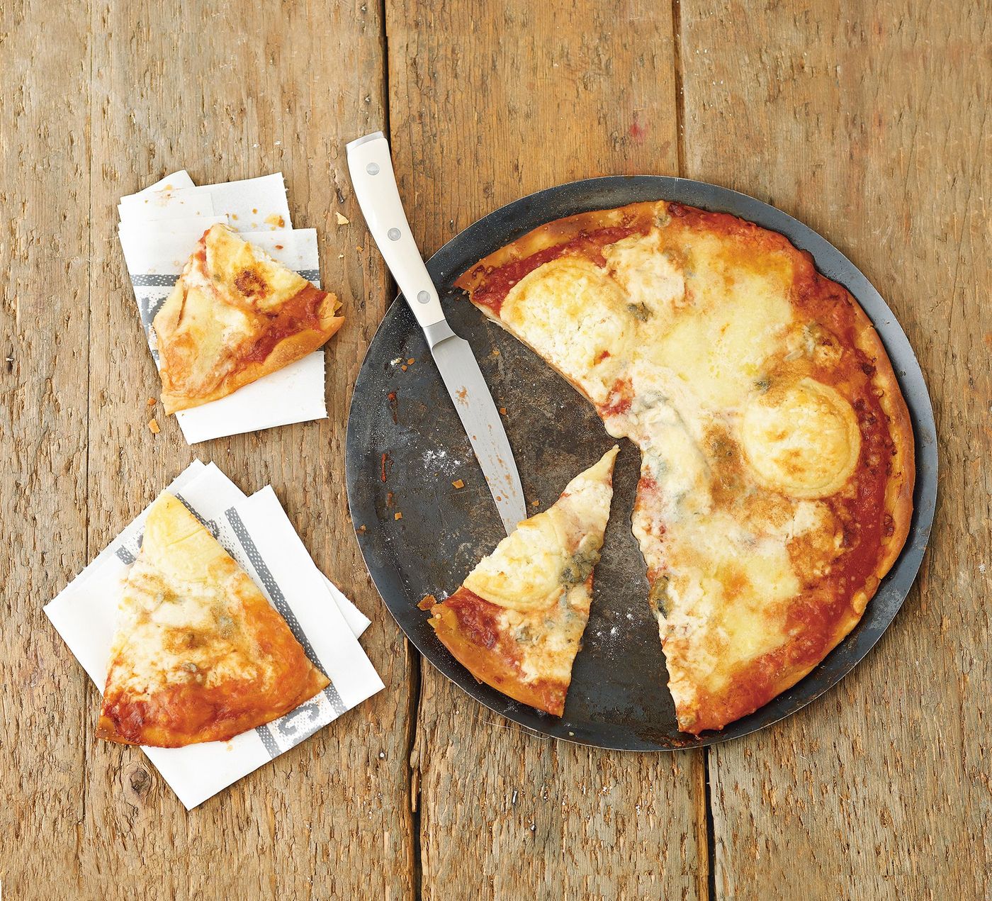 Pizza 4 fromages